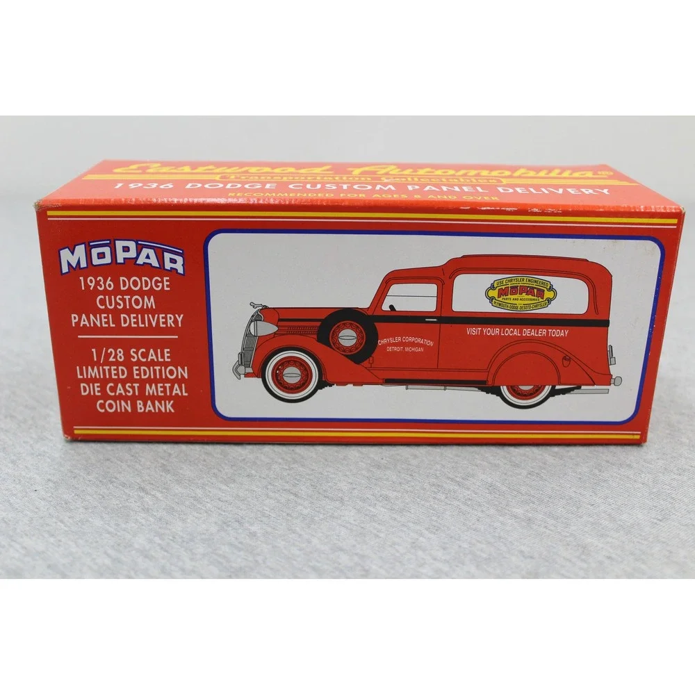 Liberty Classics 1936 Dodge Panel Delivery Bank Red‎ Mopar Limited Edition 1/28